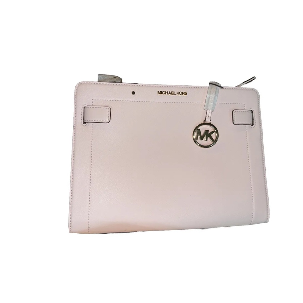 New with Tags Michael Kors Rayne Satchel powder Blush Pink medium